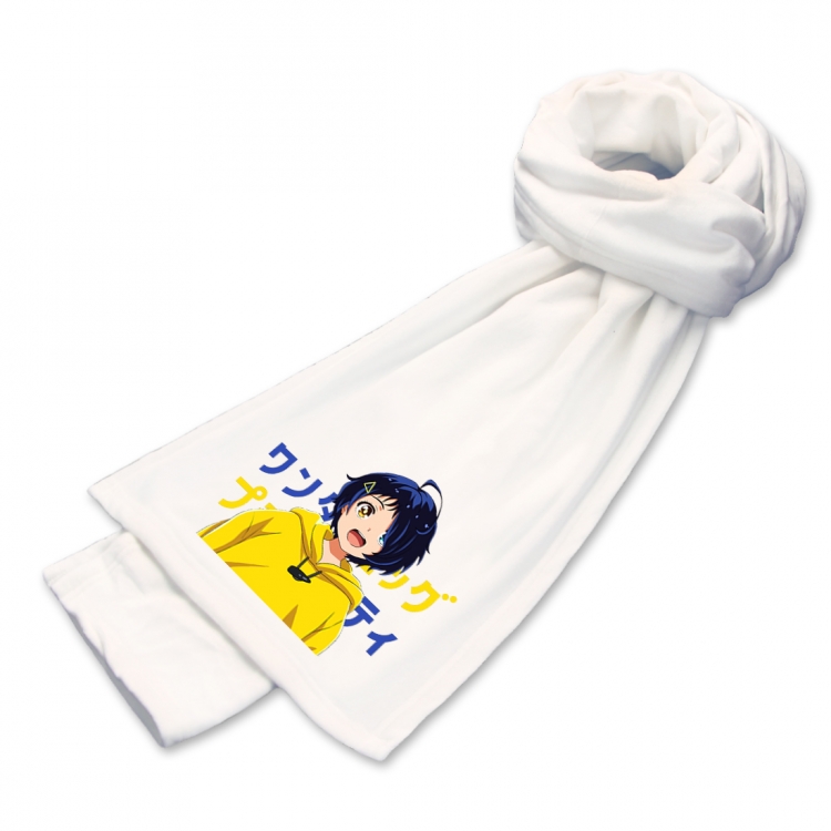 WONDER EGG PRIORITY Anime mink fleece scarf