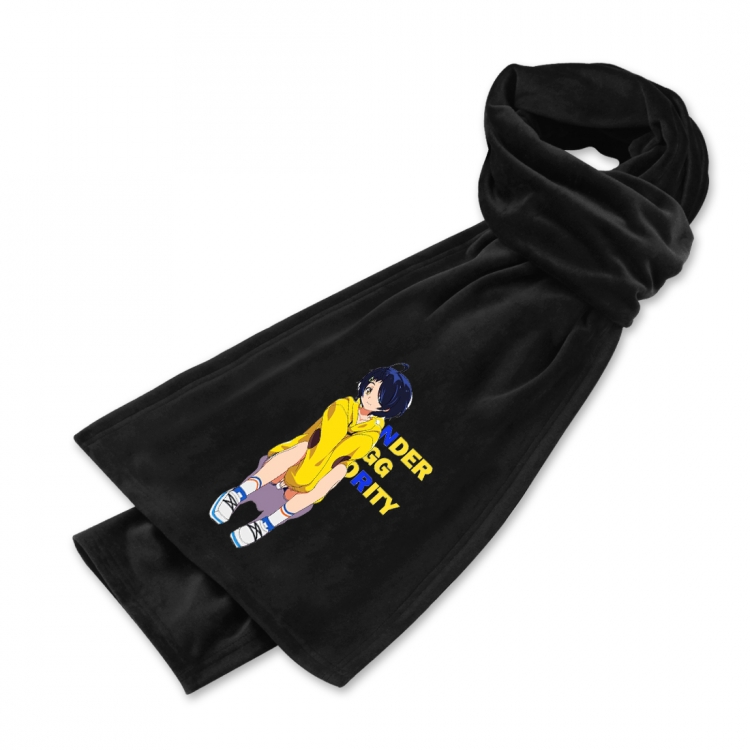 WONDER EGG PRIORITY Anime mink fleece scarf