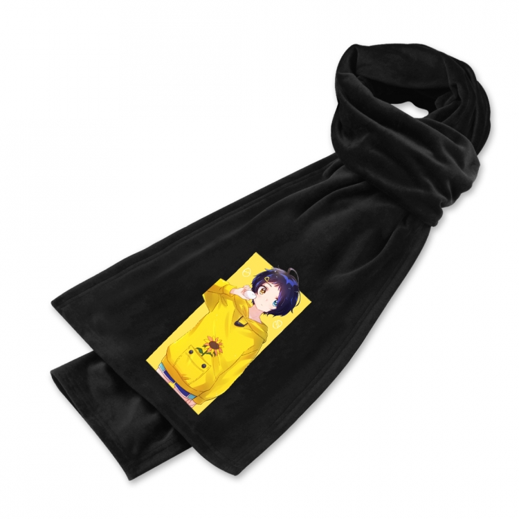 WONDER EGG PRIORITY Anime mink fleece scarf