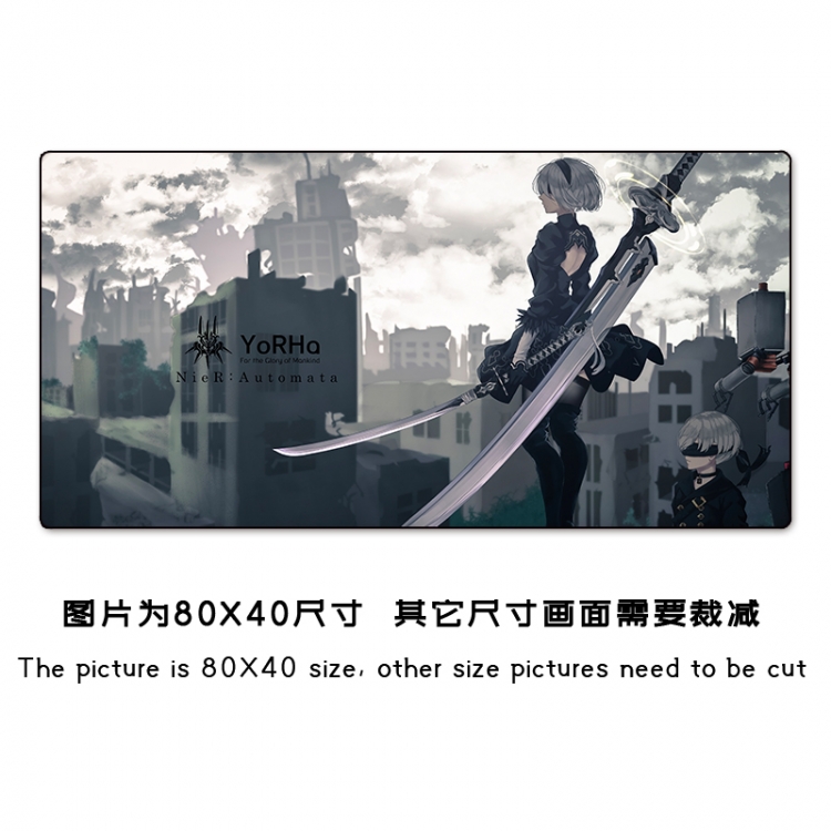 Nier:Automata Anime peripheral mouse pad size 25X30cm