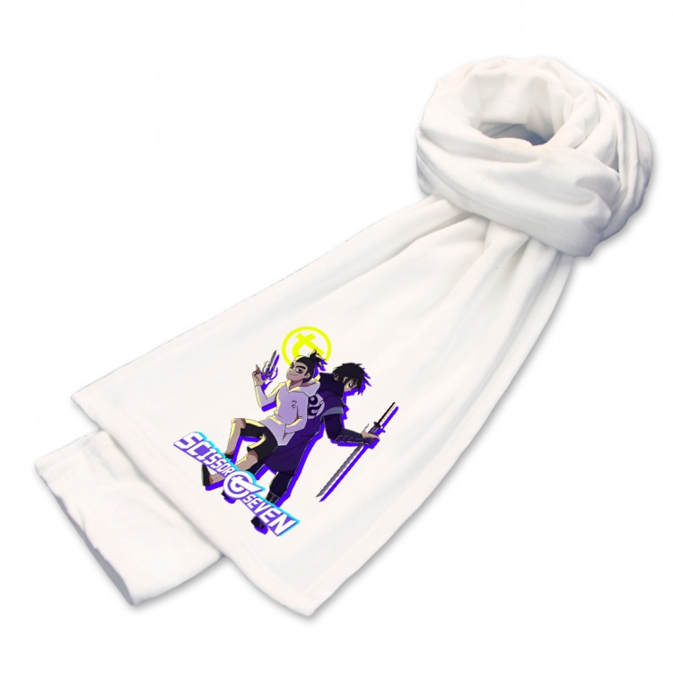 Scissor Seven   Anime mink fleece scarf