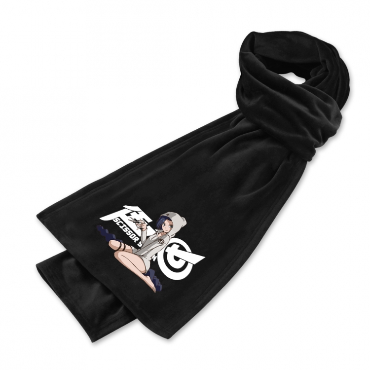 Scissor Seven   Anime mink fleece scarf