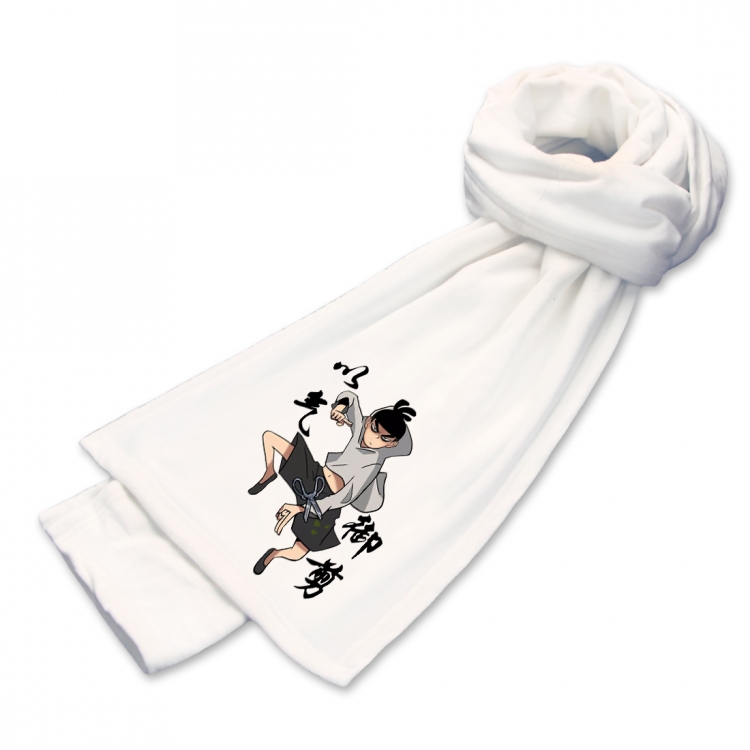 Scissor Seven   Anime mink fleece scarf