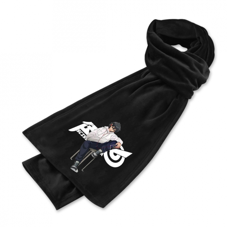 Scissor Seven   Anime mink fleece scarf