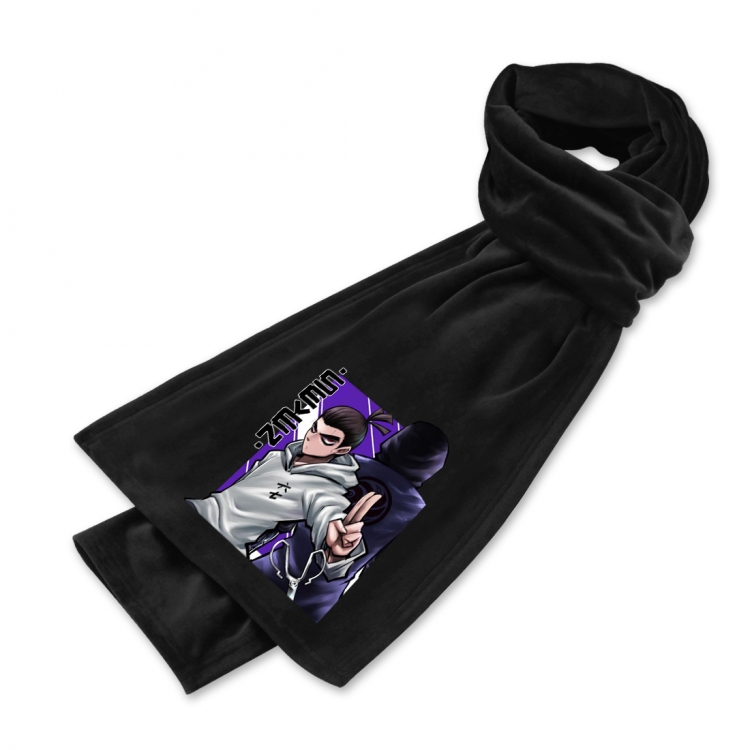 Scissor Seven   Anime mink fleece scarf