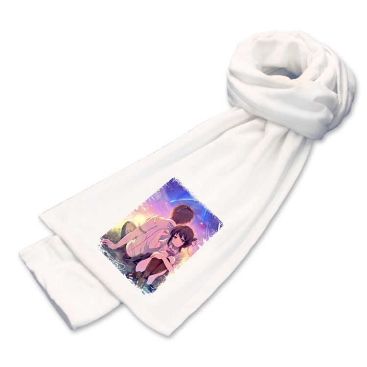 Your Name Anime mink fleece scarf