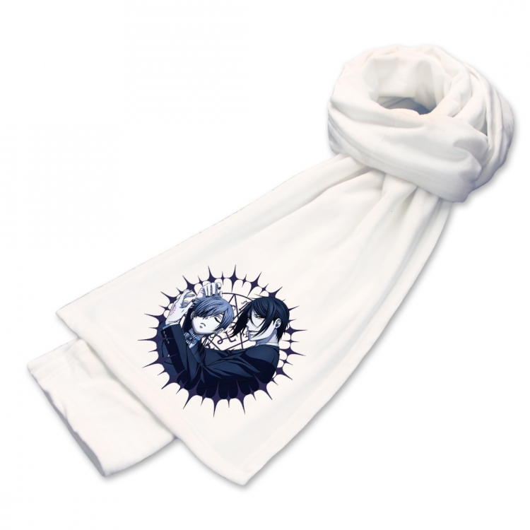 Kuroshitsuji Anime mink fleece scarf 