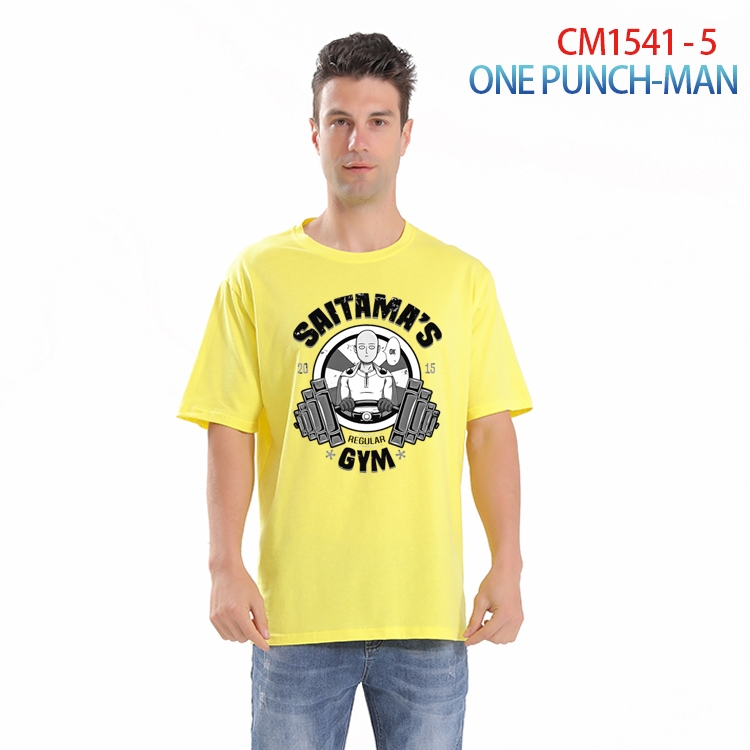 One Piece Printed short-sleeved cotton T-shirt from S to 4XL  CM-1541-5