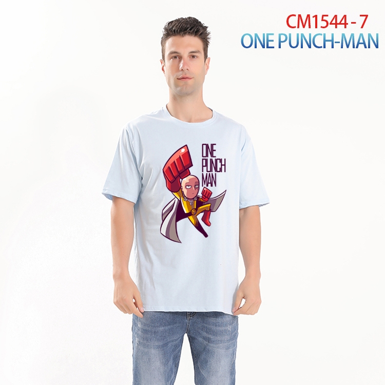 One Piece Printed short-sleeved cotton T-shirt from S to 4XL  CM-1544-7