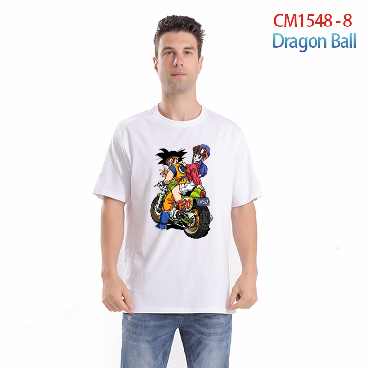 DRAGON BALL Piece Printed short-sleeved cotton T-shirt from S to 4XL CM-1548-8