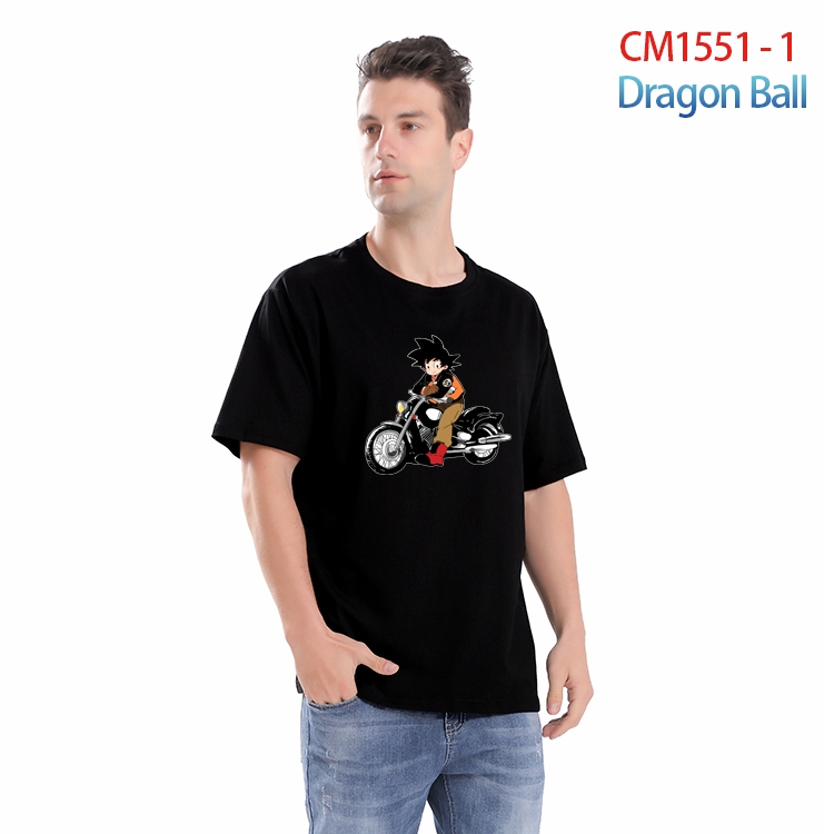 DRAGON BALL Printed short-sleeved cotton T-shirt from S to 4XL  CM-1551-1