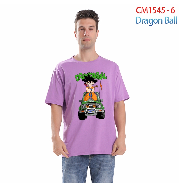 DRAGON BALL Piece Printed short-sleeved cotton T-shirt from S to 4XL CM-1545-6