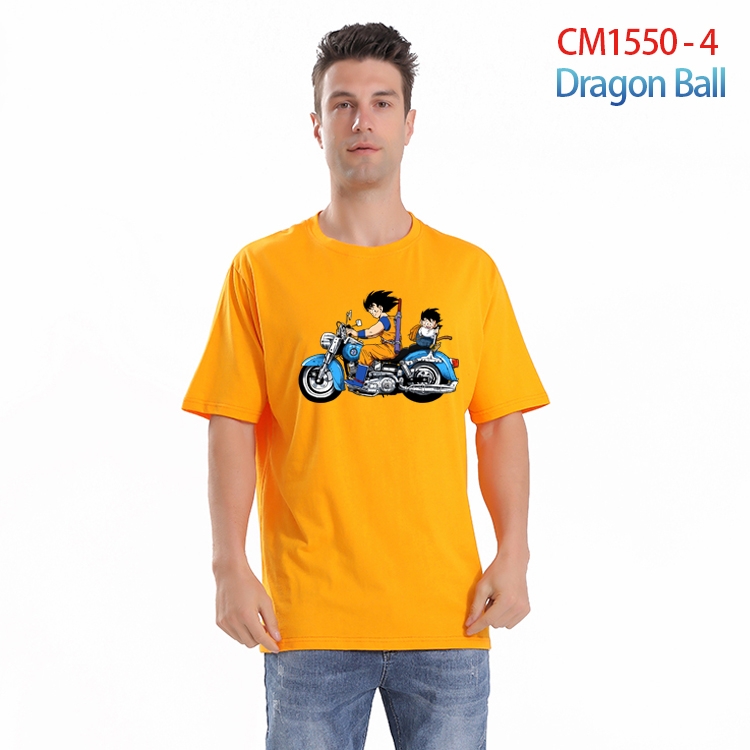DRAGON BALL Piece Printed short-sleeved cotton T-shirt from S to 4XL CM-1550-4