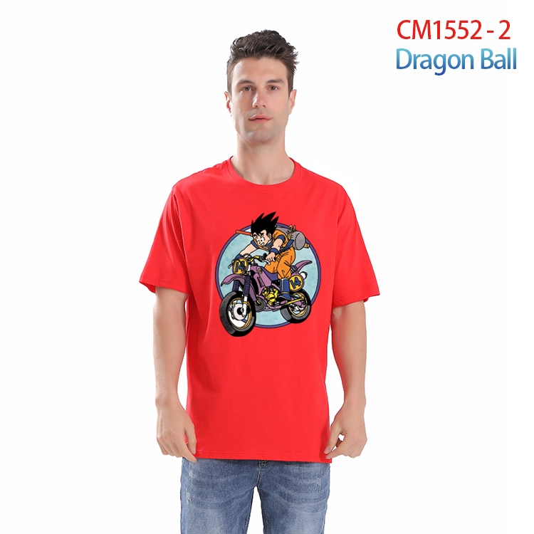 DRAGON BALL Piece Printed short-sleeved cotton T-shirt from S to 4XL  CM-1552-2