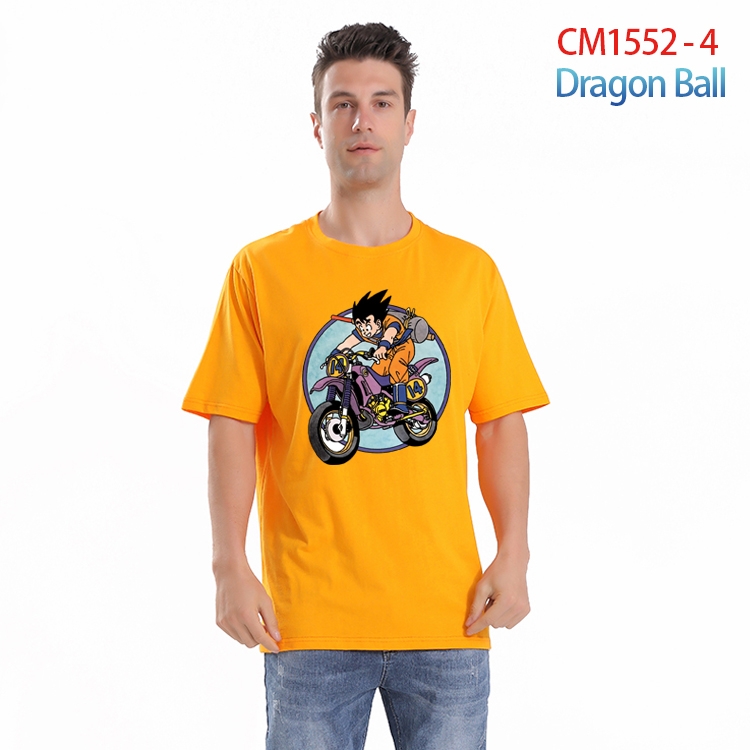 DRAGON BALL Piece Printed short-sleeved cotton T-shirt from S to 4XL CM-1552-4