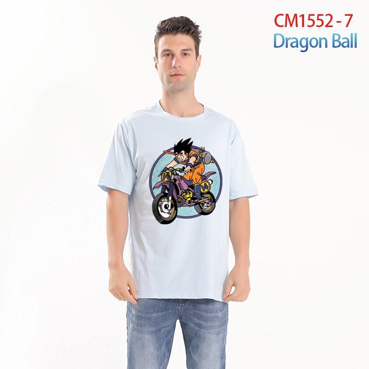 DRAGON BALL Piece Printed short-sleeved cotton T-shirt from S to 4XL CM-1552-7