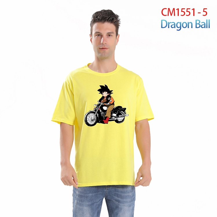 DRAGON BALL Piece Printed short-sleeved cotton T-shirt from S to 4XL CM-1551-5