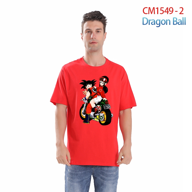 DRAGON BALL Piece Printed short-sleeved cotton T-shirt from S to 4XL  CM-1549-2