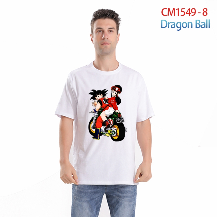 DRAGON BALL Piece Printed short-sleeved cotton T-shirt from S to 4XL  CM-1549-8