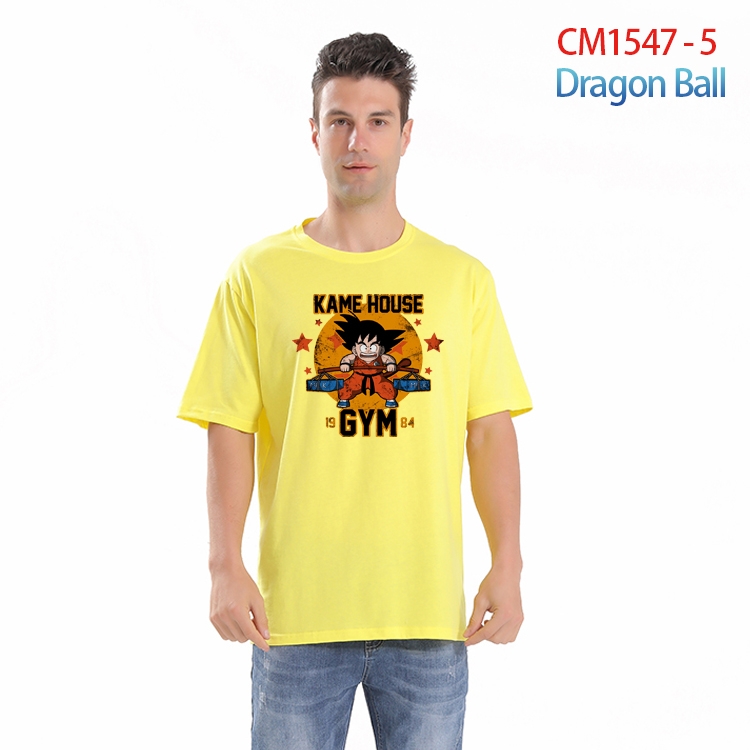 DRAGON BALL Piece Printed short-sleeved cotton T-shirt from S to 4XL CM-1547-5