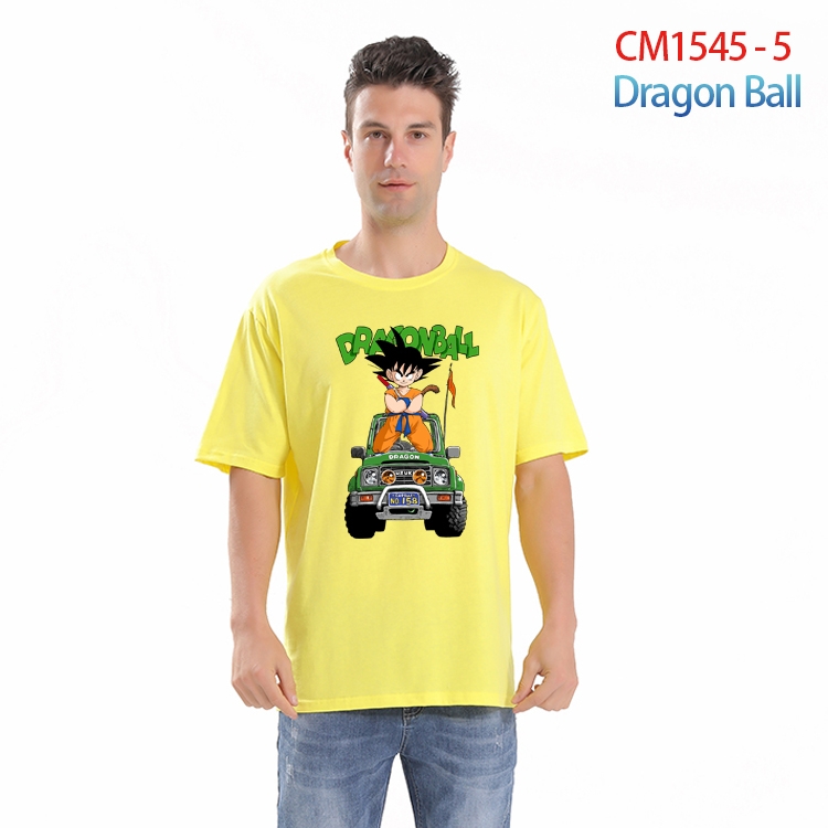 DRAGON BALL Piece Printed short-sleeved cotton T-shirt from S to 4XL CM-1545-5