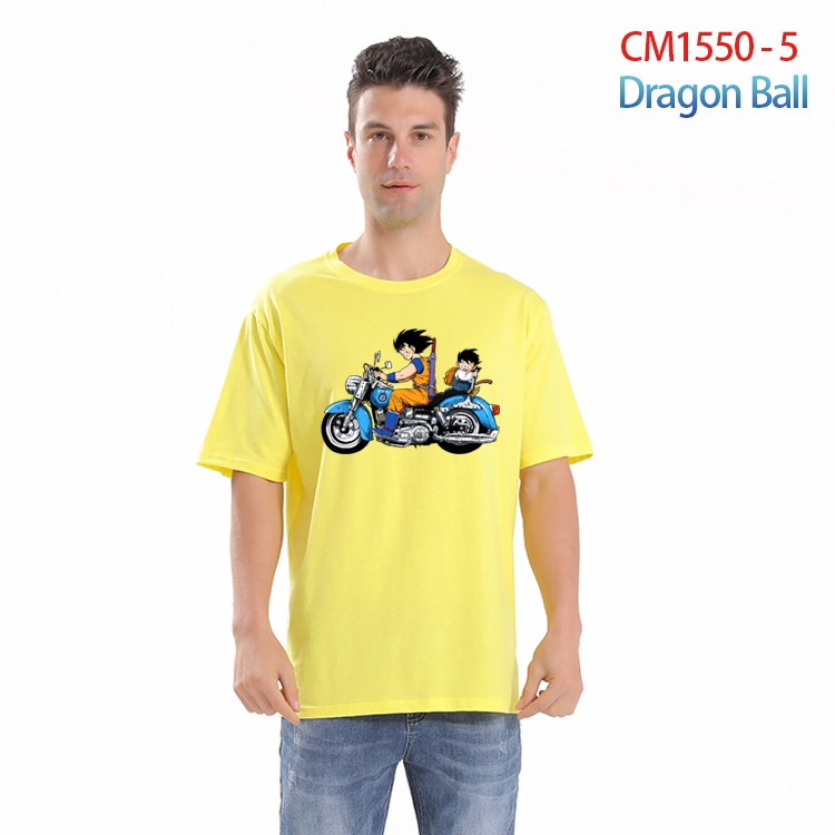 DRAGON BALL Piece Printed short-sleeved cotton T-shirt from S to 4XL CM-1550-5