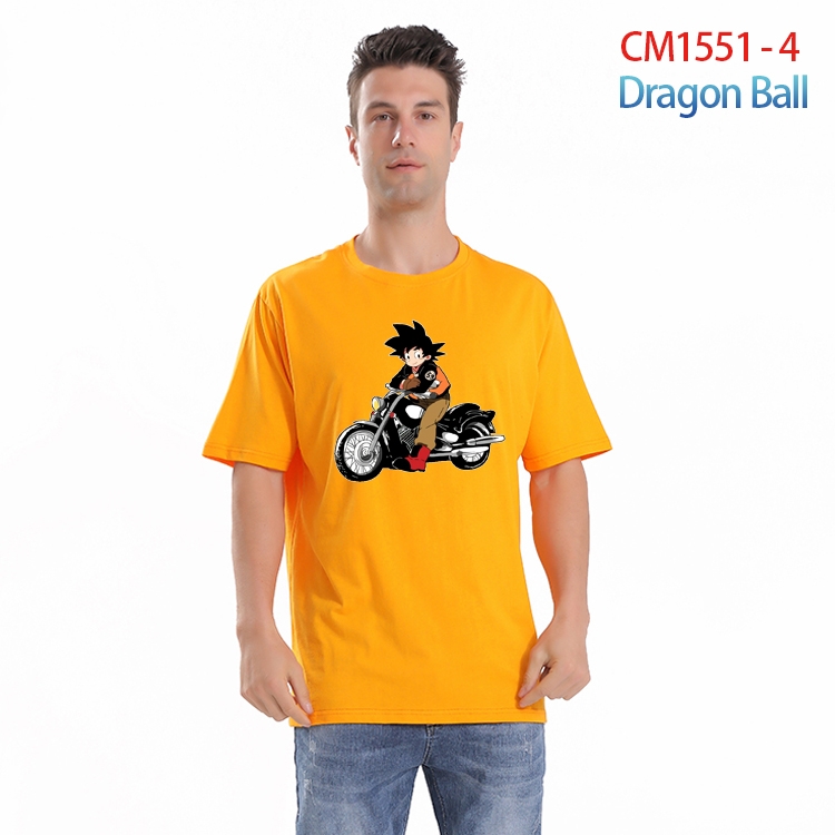 DRAGON BALL Piece Printed short-sleeved cotton T-shirt from S to 4XL CM-1551-4