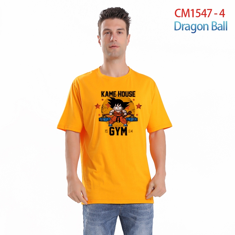 DRAGON BALL Piece Printed short-sleeved cotton T-shirt from S to 4XL CM-1547-4