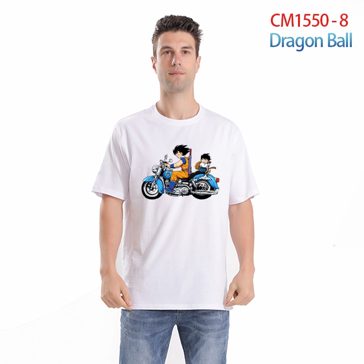 DRAGON BALL Piece Printed short-sleeved cotton T-shirt from S to 4XL CM-1550-8