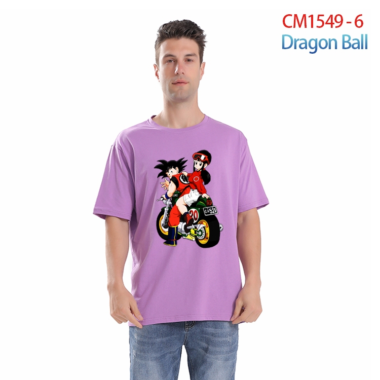 DRAGON BALL Piece Printed short-sleeved cotton T-shirt from S to 4XL CM-1549-6