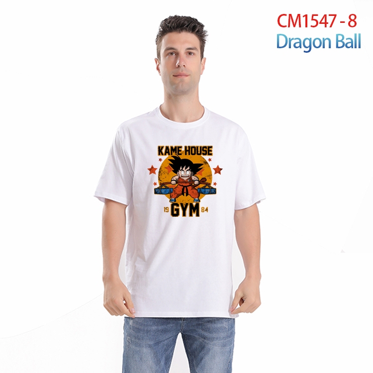 DRAGON BALL Piece Printed short-sleeved cotton T-shirt from S to 4XL CM-1547-8