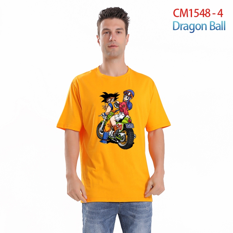 DRAGON BALL Piece Printed short-sleeved cotton T-shirt from S to 4XL CM-1548-4