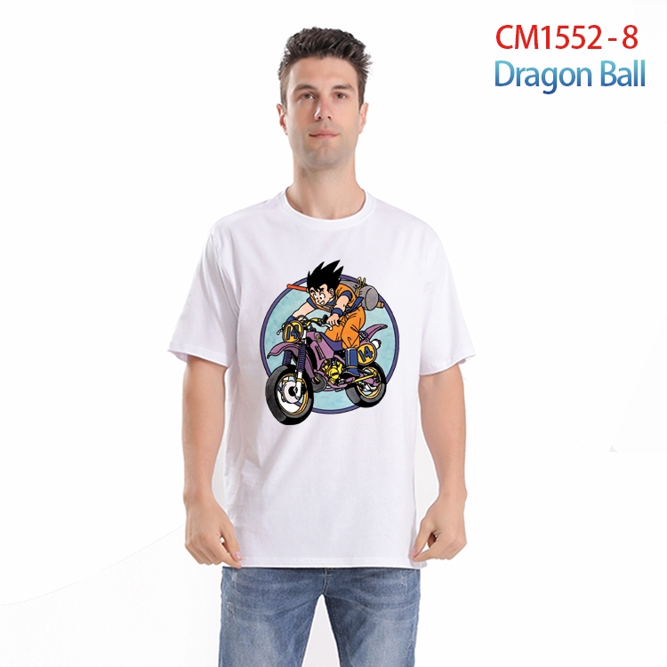 DRAGON BALL Piece Printed short-sleeved cotton T-shirt from S to 4XL CM-1552-8