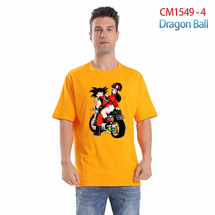 DRAGON BALL Piece Printed short-sleeved cotton T-shirt from S to 4XL  CM-1549-4