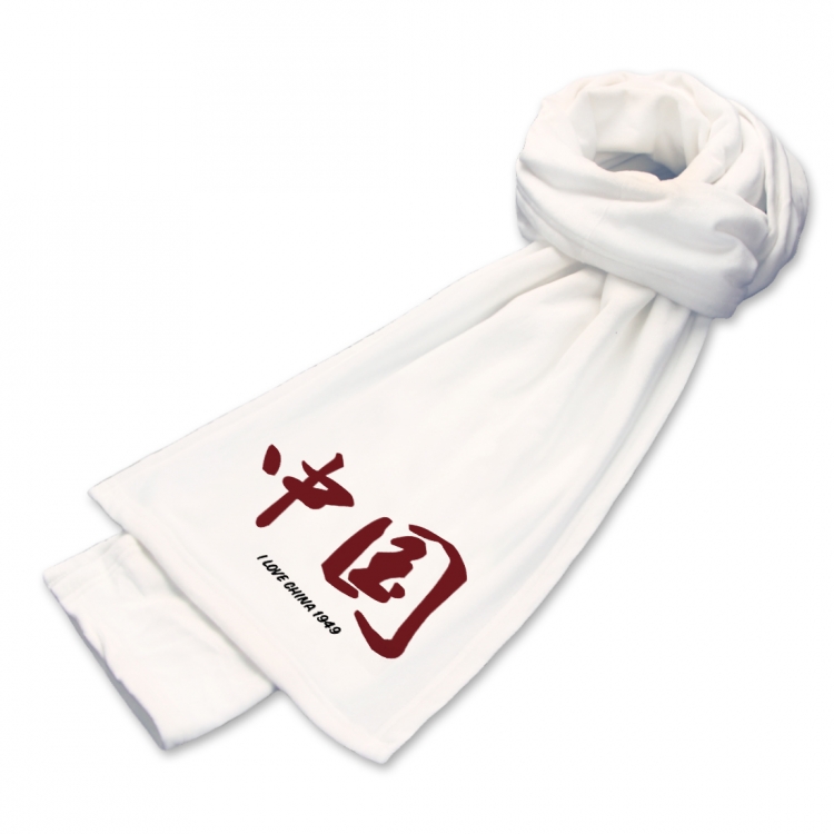 national tide Anime mink fleece scarf