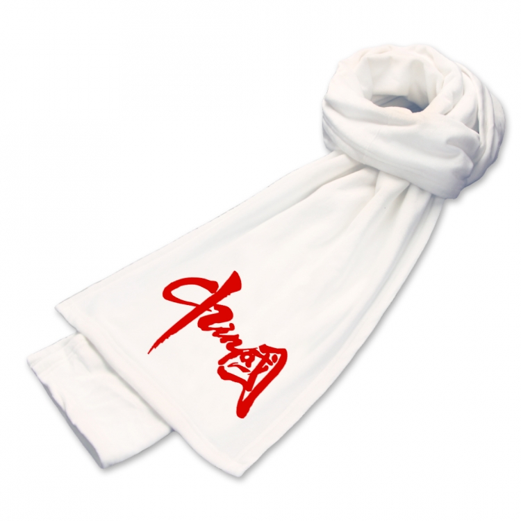 national tide Anime mink fleece scarf