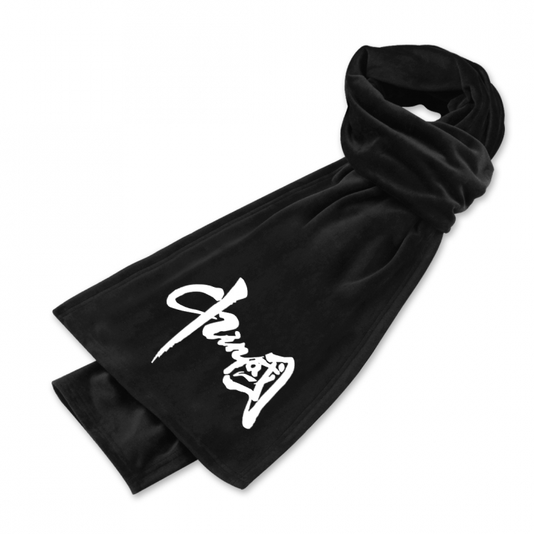 national tide Anime mink fleece scarf