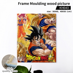 DRAGON BALL Anime wooden frame...