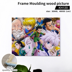 HunterXHunter Anime wooden fra...