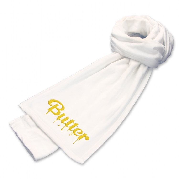 butter Anime mink fleece scarf 