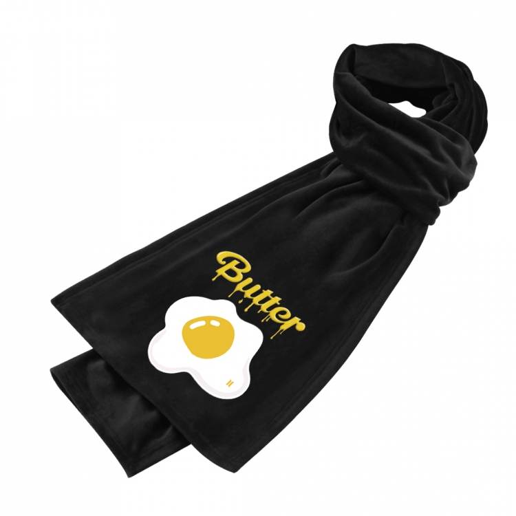 butter Anime mink fleece scarf 