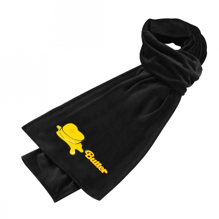 butter Anime mink fleece scarf 