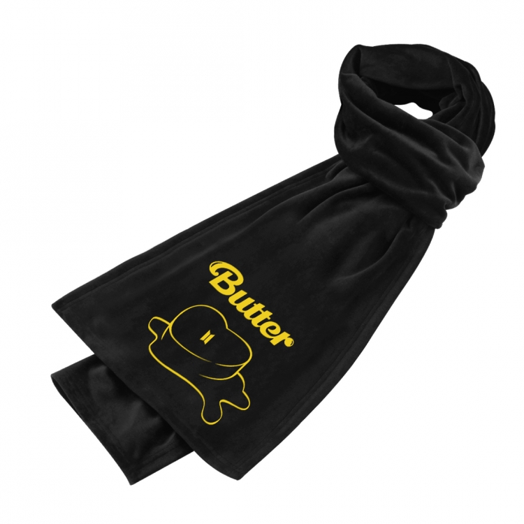 butter Anime mink fleece scarf 