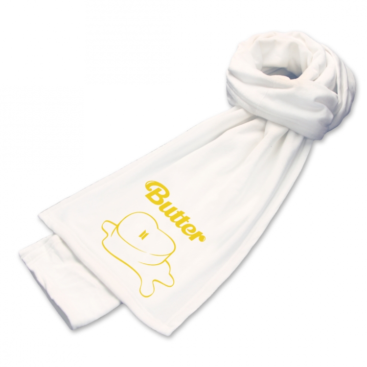 butter Anime mink fleece scarf 