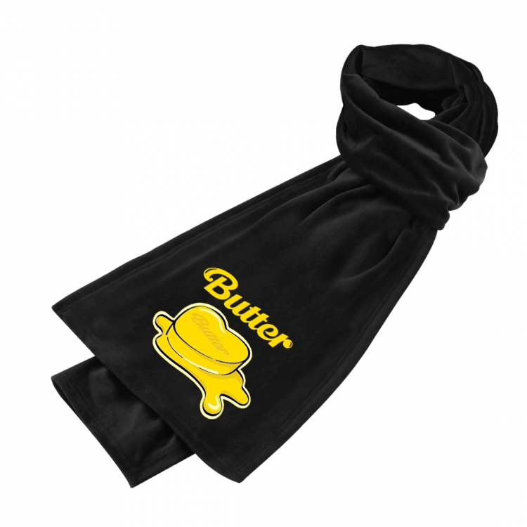 butter Anime mink fleece scarf 