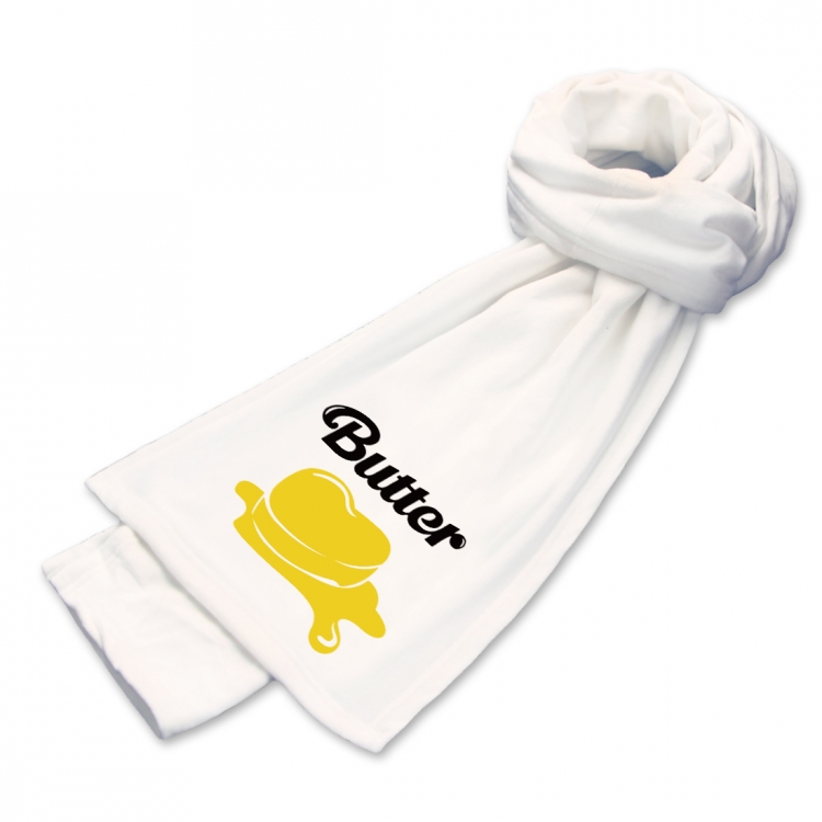 butter Anime mink fleece scarf 