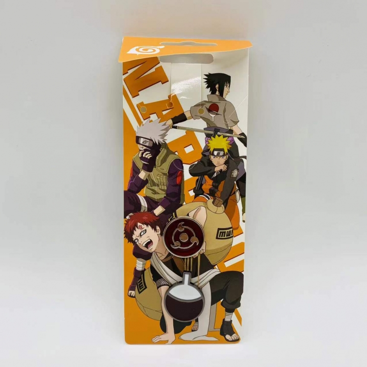 Naruto anime cartoon metal brooch style  E price for 5 pcs