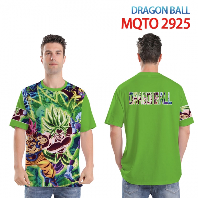 DRAGON BALL Full color printed short sleeve T-shirt from XXS to 4XL MQTO-2925