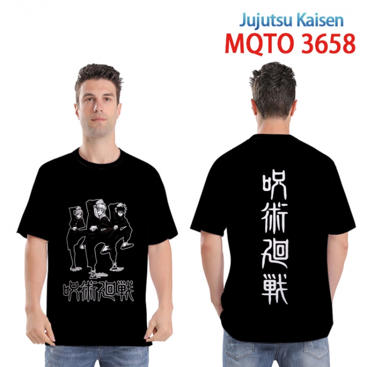 Jujutsu Kaisen  Full color printed short sleeve T-shirt from XXS to 4XL MQTO 3658