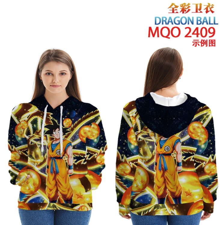 DRAGON BALL Full Color Patch pocket Sweatshirt Hoodie  from XXS to 4XL  MQO-2409
